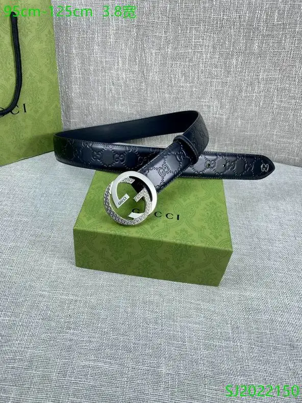 Gucci Belt 38mmX95-125cm 7D  (1)